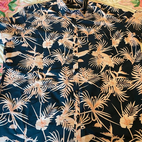 Preowned Men’s “ Nutexrol” Button Down Short Sleeve Shirt. 3XL. Hawaii Style - Picture 3 of 11